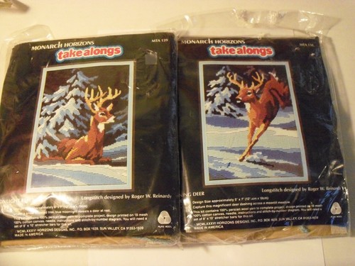 Monarch Horizons takealongs: Running Deer (MTA138) and Moonlight Rest (MTA139)