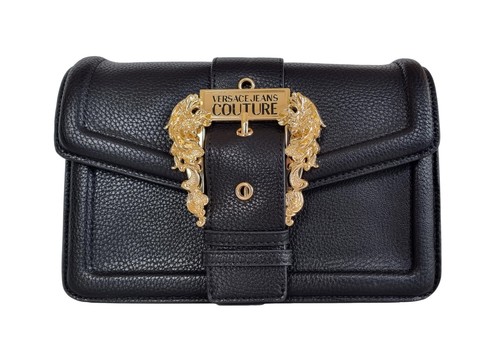 VERSACE Couture Damen Schultertasche 75VA4BF1 Schwarz Maxi Schnalle - Bild 2 von 5