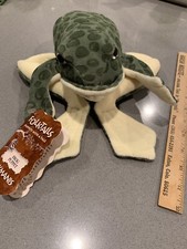 12" Folktails Folkmanis Green Spotted Frog Full Body Puppet Plush Stuffed Animal