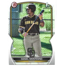 2023 Bowman San Diego Padres Daniel Montesino 1st Bowman card