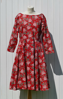 traumhaftes Cocktailkleid COLLECTIF VINTAGE London 50ties Loren - Gr. 2XL