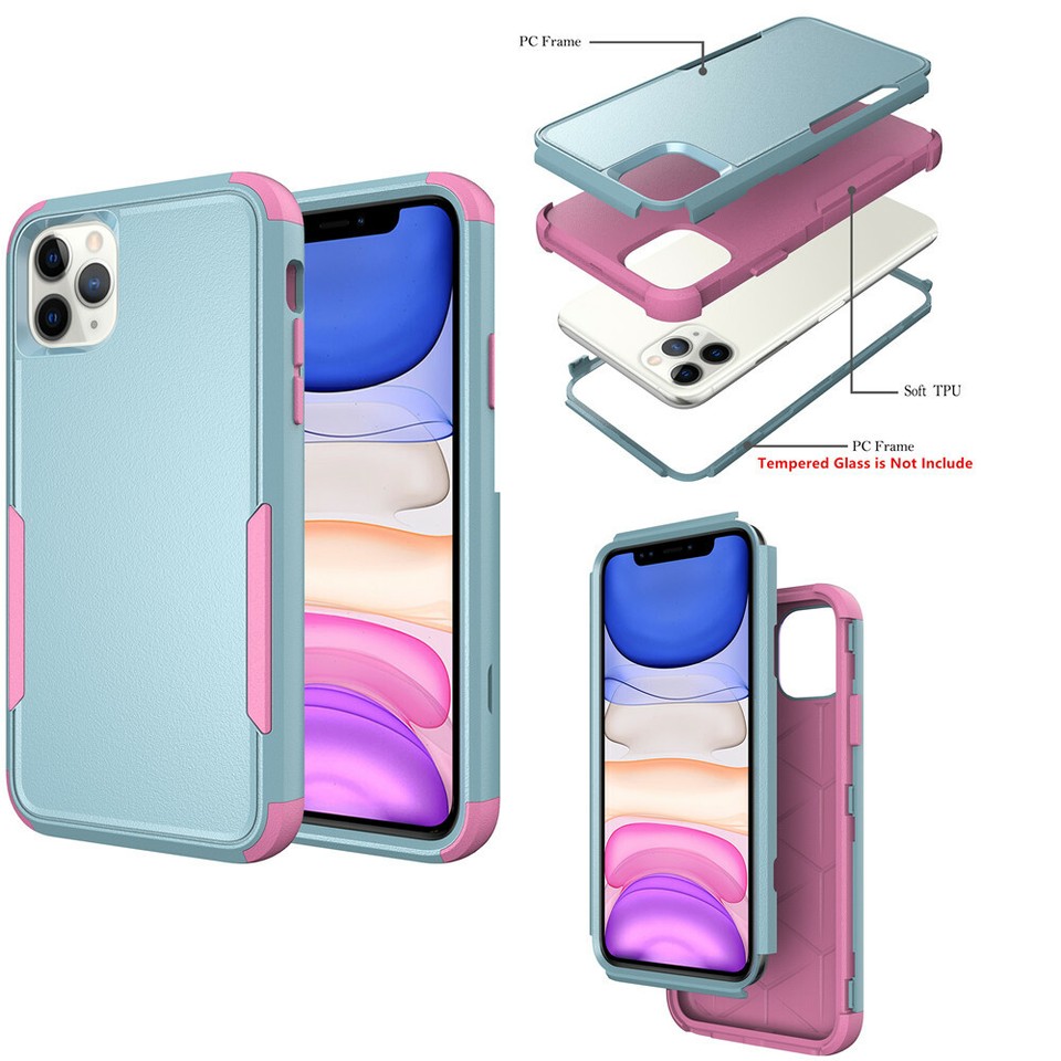 Shockproof Phone Case For iPhone 17 16 15 14 13 12 11 Pro Xr Xs Max 8 7 ...