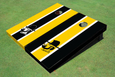 Appalachian State University "Yosef" Alternating Long Stripe Cornhole Boards