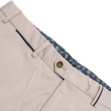 Hiltl NWT Chinos / Casual Pants Size 52 36 US Peaker Contemporary Fit in Beige
