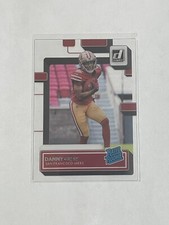 Danny Gray 2022 Clearly Donruss Football Rated Rookie RC #83 San Francisco 49ers