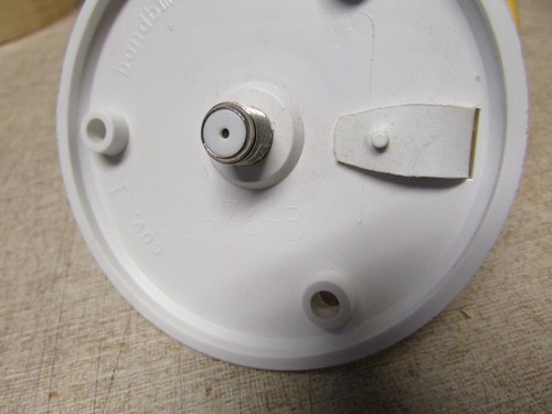 Paquete de 3 paquetes RecPro RV placa de entrada de TV por cable antena conector coaxial salida blanca - Imagen 5 de 6