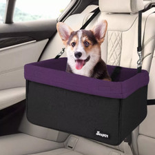 JESPET & GOOPAWS Dog Booster Seats for Cars, Portable Dog Car Seat Travel
