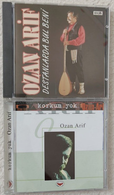 OZAN ARIF - CD Compact Disc - 2x Album - Destanlarda Bul Beni + Korkum Yok