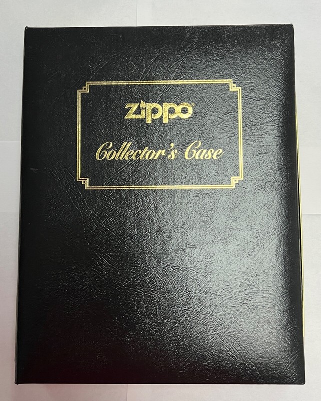 12 Vintage Unfired Nascar Zippos included in Zippo Collector's Case