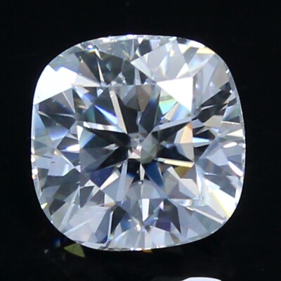 Natural 0.50 Ct DE Color VVS1 Clarity Excellent Cut 5x5 mm Cushion White Diamond