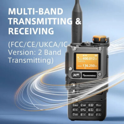 5W Walkie Talkie UV-K58 UV-K5(8) Two Way Radio USB-C Direct Charge Multi Band