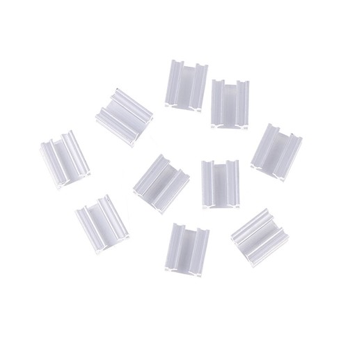 10 Pieces A Lot TO-92 Aluminum Radiator For Amplifier DIY Part Triode Heat Sink