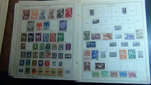 Stampsweis Bulgaria collection on Minkus pages glassines est 917 or so stamps - Picture 17 of 24