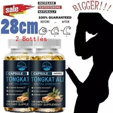 Male Enhancing Libido 240 Capsules - Maca Root,Massive Girth Enlargement Support