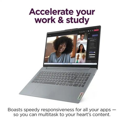 Lenovo IdeaPad Slim 3 15.6'' FHD Laptop Intel 8 Core i3-N305 8GB LPDDR5 /128GB