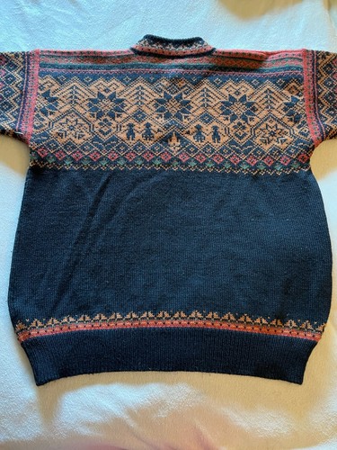 Maglione grande uomo Dale of Norway 2002 Salt Lake City Olimpiadi sci neve design - Foto 15 di 17