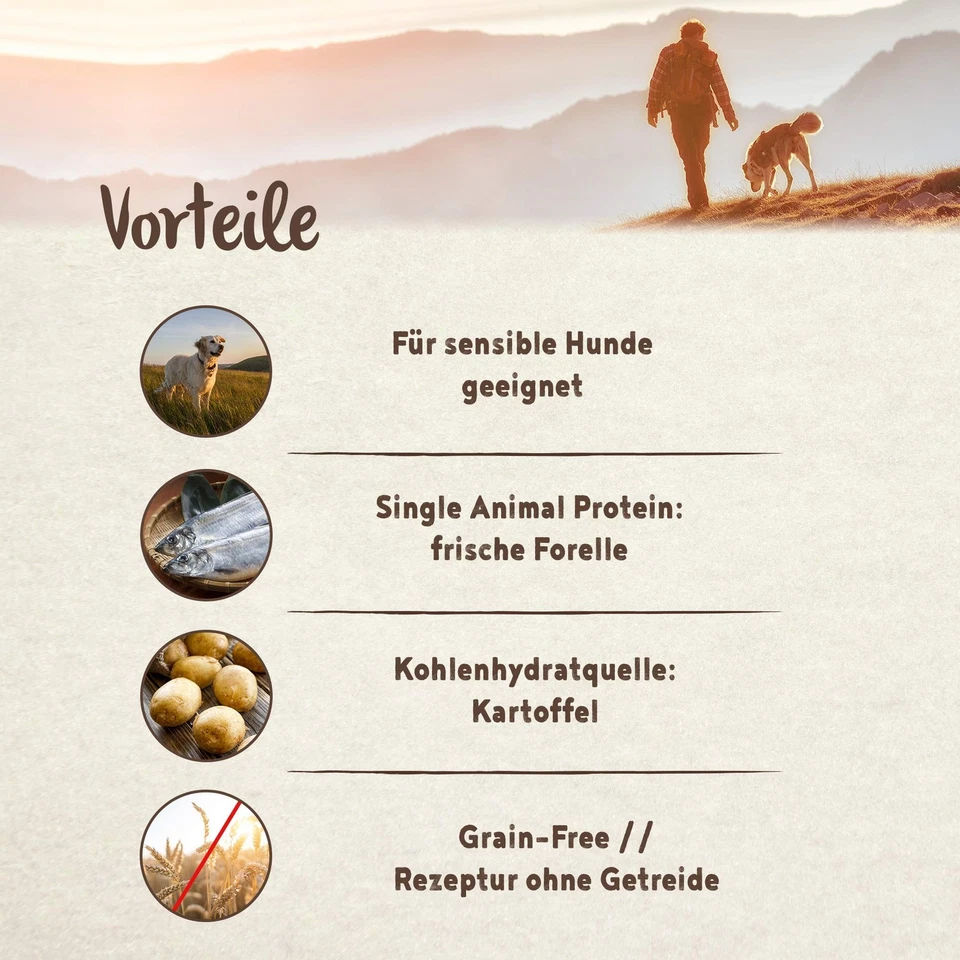 bosch HPC PLUS Adult Forelle Kartoffel | Hundetrockenfutter für ausgewachsen... - Bild 4 von 4