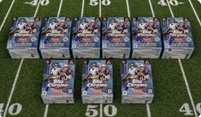 2025 Topps Chrome NFL Football (6) Blaster Box & (3) Hanger Box Lot 🔥