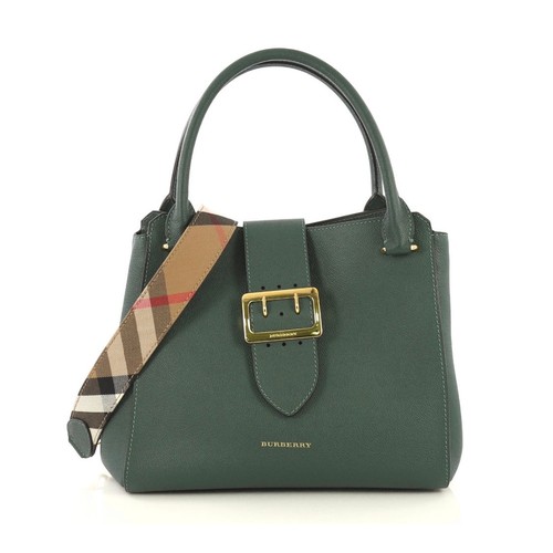 Burberry Buckle Bag in Blue/Green