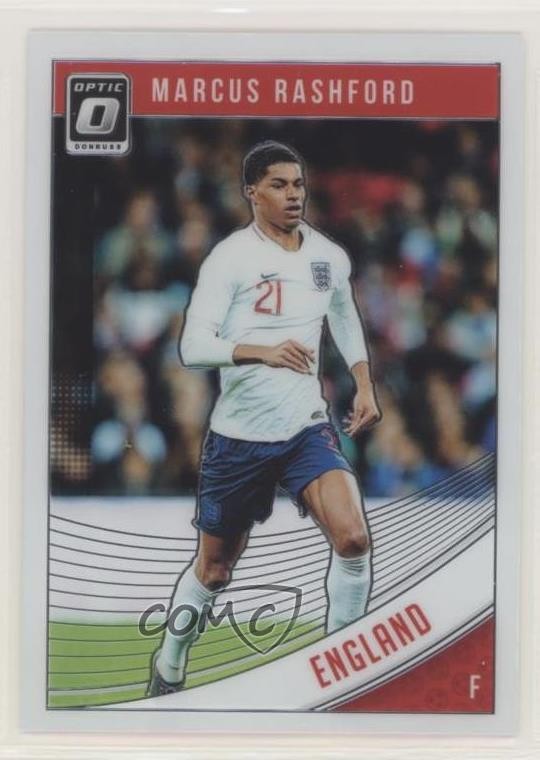 2018-19 Panini Donruss Optic Marcus Rashford #124 rj1