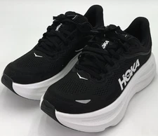 Hoka Bondi 9 Men's Size 7.5 Black/White Running Shoes