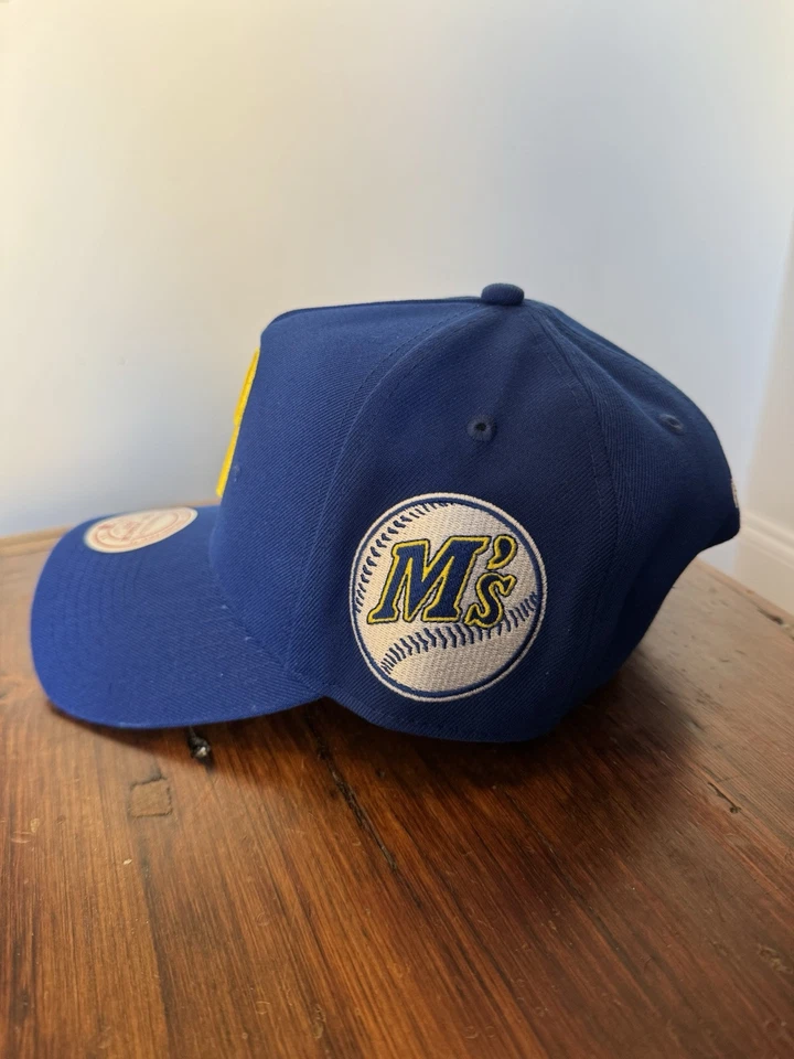 Tapas x Topps Ken Griffey Jr. Seattle Mariners - Gorra de pellizco Player Art Pro Foto 2 de 3