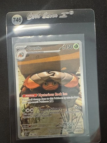 Crustle #186/182 SV10: Destined Rivals NM/NM+ *746*