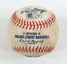 Cubs @ Nationals 5-3-23 Game-Used Baseball Alex Call / Marcus Stroman COA