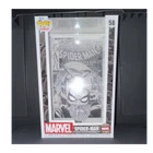 Funko Pop! Vinyl: Marvel Comic Covers Spider-Man Black & White #58 w/ Case