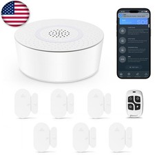 Tolviviov Wireless Home Door Window Security System Sensor Kit Easy Setup 8Pcs