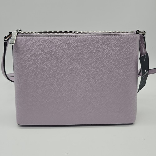Kate Spade Violet Mis Leila genarbtes Leder Umhängetasche KG464 299 $ - Bild 6 von 8