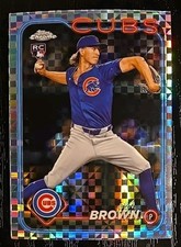 Ben Brown 2024 Topps Chrome X-Fractor USC67 RC Chicago Cubs Rookie 