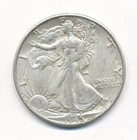 1945 S WALKING LIBERTY SILVER HALF DOLLAR
