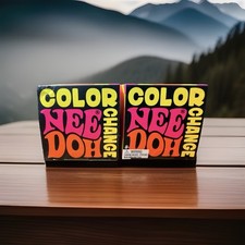 NeeDoh Color Change Stress Ball Sensory Squeeze Toy LOT OF 2. NEW In Package