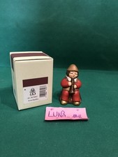 Thun Suonatore Seduto Di Piffero Rosso Presepe Classico