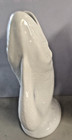 Vintage White Gurgling Fish Pitcher Glug Jug Ceramic Nautical Decor — photo 3