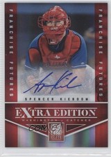 2012 Elite Extra Edition Franchise Futures Signatures Spencer Kieboom Auto 0f8