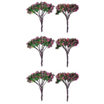 3 Count Fake Pflanzen Gefälschte Gartenminiaturen Mini-Baum-