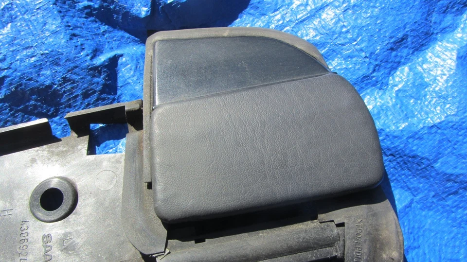 99-03 Saab 9-3 Viggen OEM кабриолет черный драйверы левая сторона крышка откидной крышки - Изображение 3 из 4