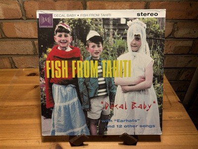 Fish From Tahiti-Decal Baby 12'' Record LP Vinyl (Harbinger Sounds) New Sealed