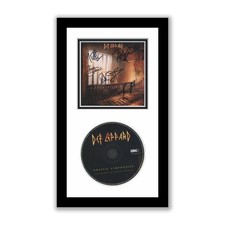 Def Leppard Autographed Signed Framed CD Drastic Symphonies ACOA