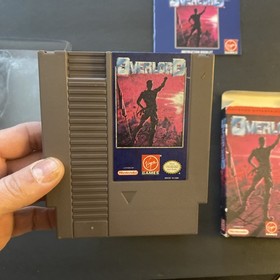 Overlord NES Nintendo Complete CIB Authentic! Good Condition! RARE!