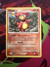Magby 88/123 D&P Mysterious Treasures Common Pokemon Card on eBay