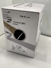 CommScope CS34P Cat6 Cable 23/4Pr Plenum Cable White 1000ft UN874019914/10