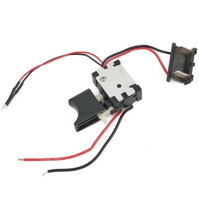 Electric Drill Dust-Proof Speed Control Push Button Trigger Switch Kit DC 21-25V
