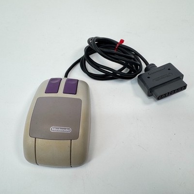Super Nintendo SNES Mouse for Mario Paint Accessory OEM SNS-016 Controller Only