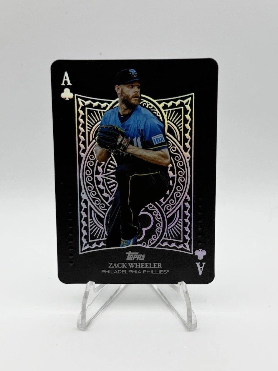 2026 Topps MLB Series 1 #AA-9 Zack Wheeler All Aces Case Hit SSP Phillies