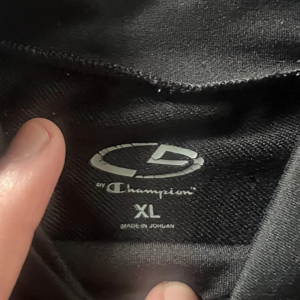 CAMISA CHAMPION DUO SECA PARA HOMBRE MANGA LARGA NEGRA SPANDEX COMPRESIÓN TALLA XL Foto 4 de 4