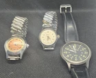 Lot Of 3 Watches Vintage Timex, Grant And Timex Expedition Parts Or Repair