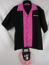 Womens Forum Novelties “The Queen Pins” Costume-One Size-Bowling Bag Clutch-EUC